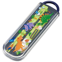 スケーター 食洗機対応箸スプーンセット ディノサウルス CCA1ﾃﾞｲﾉｻｳﾙｽ