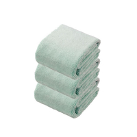 シービージャパン カラリコス フェイスタオル 3枚組 グリーン FC492RE