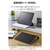 エレコム 13インチiPad Pro(M4)用 フラップケース 薄型軽量 背面クリア 2アングル ネイビー TB-A25PLWVNV-イメージ4