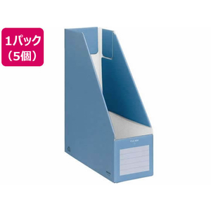 コクヨ ファイルボックスS A4タテ 背幅102mm 青 5個 1パック(5個) F836365-ﾌ-E450B-イメージ1