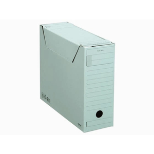 コクヨ ファイルボックス-FS〈Fタイプ〉A4ヨコ 背幅102mm 緑 1冊 F805180-A4-LFFN-G-イメージ1