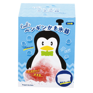 パール金属 クールズ ペンギンかき氷器 ブラック D1323-イメージ2
