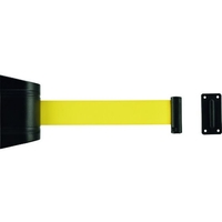 緑十字/ガードテープ ベルトパーテーション 壁面設置タイプ KAB-3Y FC048VN-1030202