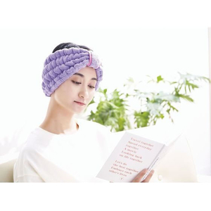 コジット BEAULy クイックドライヘアターバン short Purple FCE068L-92129-イメージ3