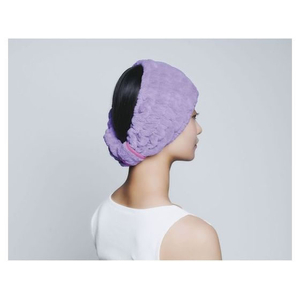 コジット BEAULy クイックドライヘアターバン short Purple FCE068L-92129-イメージ4