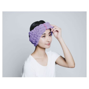 コジット BEAULy クイックドライヘアターバン short Purple FCE068L-92129-イメージ7