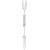 積水樹脂 ものほしスタンドコスモス 約高さ143cm FCJ315S-C-200W-イメージ3