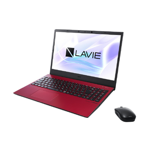 NEC ノートパソコン e angle select LAVIE N15 カームレッド PC-N1575CAR-E3-イメージ5