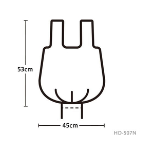 ケミカルジャパン 次が使いやすい手提げ袋 10L 20枚 FCU1564-イメージ2