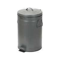 ＬＩＶ ＰＬＵＳ Boite トラッシュカン ふた付 ペダル式 12L カーキ FCF832M-NQ-0195