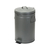 ＬＩＶ ＰＬＵＳ Boite トラッシュカン ふた付 ペダル式 12L カーキ FCF832M-NQ-0195-イメージ1