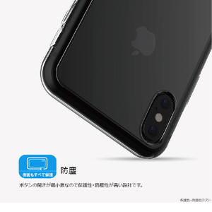 Just Mobile iPhone X用ケース TENC クリア JM10323-イメージ9