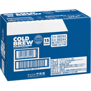 伊藤園 タリーズコーヒー TULLY’S COFFEE COLDBREW KILIMANJARO 15g×15 FCG472V-イメージ2