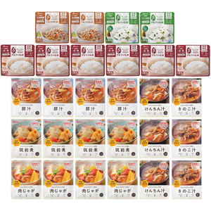 アイリスオーヤマ 防災食 3日分 ごはんとおかずセット FC725TD-312077-イメージ3