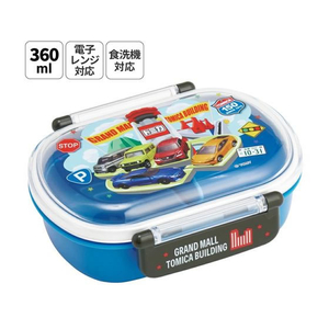 スケーター ふわっとタイトランチボックス トミカ26 360mL FCF061P-QAF2BA-イメージ1