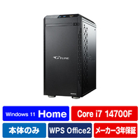 G TUNE デスクトップパソコン e angle select G TUNE ブラック EGPDGI714RX77X32BL
