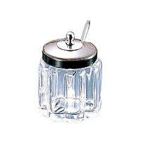 二ノ宮クリスタル 69 木目 からし入れ ガラス製 FC948LE-1989400