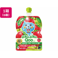 コカ・コーラ ぷるんぷるんQoo いちごミックス味 6個 FCE064J-54036