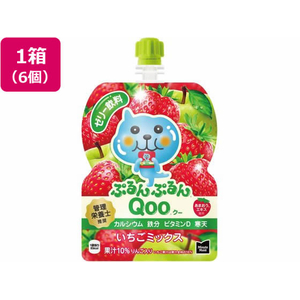 コカ・コーラ ぷるんぷるんQoo いちごミックス味 6個 FCE064J-54036-イメージ1