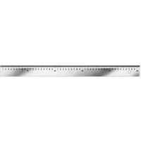 エスコ 鋼製ストレートエッジ ベベル型 500mm FCZ5685-EA720YH-102
