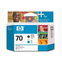 ＨＰ HP70プリントヘッド マットブラック・シアン F847718-C9404A
