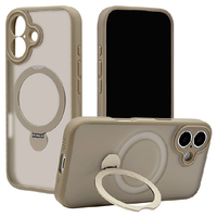 ラスタバナナ iPhone 17用ZEROSAFE 極 回転スタンド 磁力充電対応 フロストベージュ 8900IP5AZSFBE