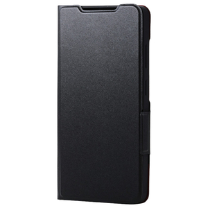 エレコム Galaxy S26 Ultra用 手帳型ケース 薄型 磁石付 ブラック PM-G262PLFUBK-イメージ1