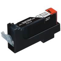 エコリカ キャノン用リサイクルインクカートリッジBCI-321BK F854657-ECIC321B