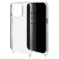 ラスタバナナ iPhone 15 Pro用黄変しにくいハイブリッドケース ストラップホール付 クリア 7673IP361PHB