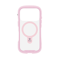 Hamee iPhone 17Pro用強化Magsynq強化ガラスクリアケース iFace Reflection サクラピンク 41-183247