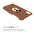 LINE FRIENDS iPhone XR用ケース SLIM FIT フェイス ブラウン KCL-SFA005-イメージ6