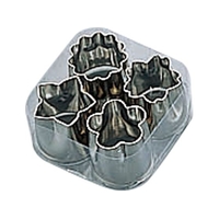 霜鳥製作所 S印 ビスケット抜型 4pcs 小 No.138 FCM7382-027173001