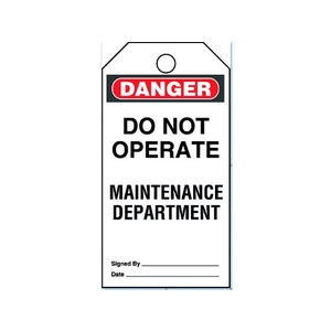 パンドウイットコーポレーション セーフティタグ DO NOT OPERATE PVT-44 FC579FS-1487331-イメージ1