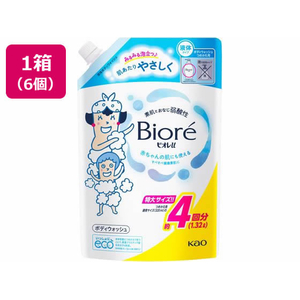 KAO ビオレu プレーンつめかえ1.32L ×6個 FCD790Y-イメージ1
