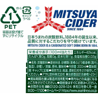 アサヒ飲料 F200007 三ツ矢サイダー 300ml×24本 1箱(24本)|エディオン