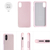 Just Mobile iPhone XS/X用ハイブリッドケース Quattro Air ピンク JM10325-イメージ11