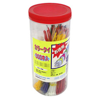 オーム電機 結束バンド 100/150/200mm 5色セット 300本入り CAS300P