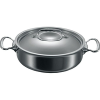 de BUYER SAS/デバイヤー アフィニティ ソテーパン両手 蓋付 3741-24cm FC005LU-7000600