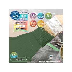 カンペハピオ ハピオセレクト モスグリーン 0.2L FCB488M-イメージ2
