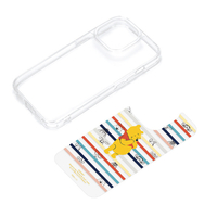 PGA iPhone 13 Pro用抗菌ハイブリッドケース くまのプーさん PG-DPT21N03POO