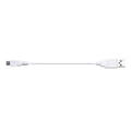 タイムリー MicroUSBケーブル(15cm) GroovyMobile 白 GMUH007W