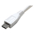 タイムリー MicroUSBケーブル(15cm) GroovyMobile 白 GMUH007W-イメージ2