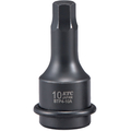KTC １２．７ｓｑ．　インパクトレンチ用ヘキサゴンレンチ　対辺寸法１９ｍｍ　全長６０ｍｍ BTP4-19AP