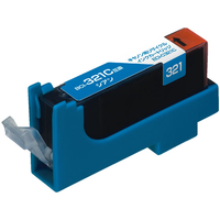 エコリカ キャノン用リサイクルインクカートリッジBCI-321C F854659-ECIC321C