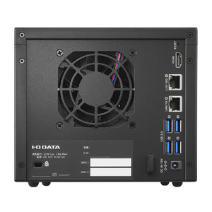 I・Oデータ Windows OS搭載 ビジネスNAS(4ドライブ搭載)8TB LAN DISK HDL4-Z22SATB08-イメージ4