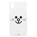 LINE FRIENDS iPhone XR用ケース SLIM FIT フェイス コニー KCL-SFA006