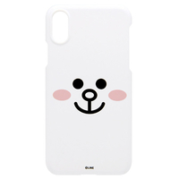 LINE FRIENDS iPhone XR用ケース SLIM FIT フェイス コニー KCL-SFA006