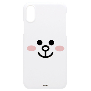 LINE FRIENDS iPhone XR用ケース SLIM FIT フェイス コニー KCL-SFA006-イメージ1