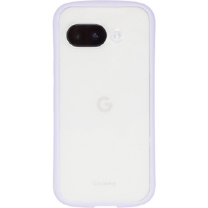 NATURAL design Google Pixel 9a用背面型ケース CHROME-CLEAR ラベンダー GP9A-CHC04-イメージ1