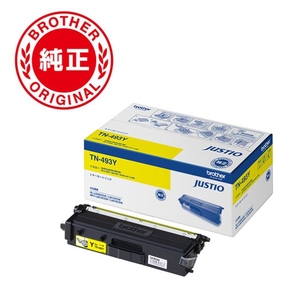 ブラザー トナーカートリッジ イエロー JUSTIO TN493Y-イメージ1